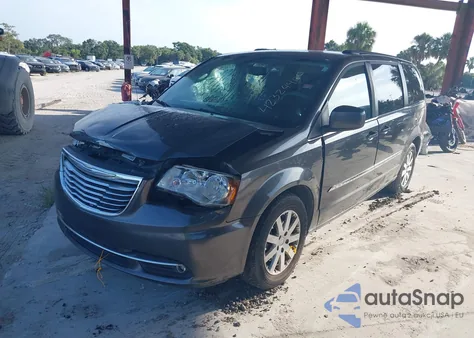 2015 Chrysler Town & Country Touring из США, поврежденный, VIN 2C4RC1BG1FR595728